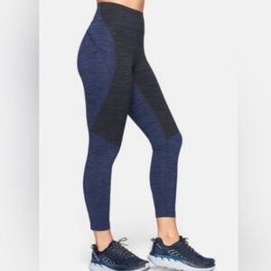 Outdoor Voices Baltic/Night Two-tone Tech Sweat 7/8 Leggings Size S